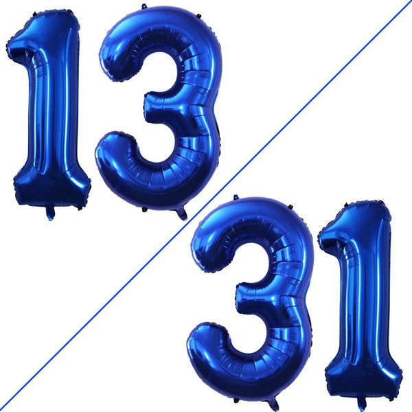 GOER Number 13 Balloons for 13th Birthday Sweet 13 Party