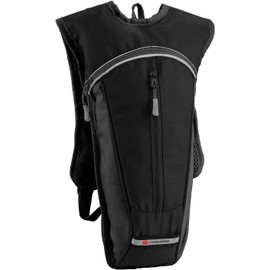 Caribee Hydra Hydration Backpack, 1.5 Liter Capacity, One Size, Black