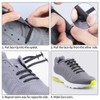 HOMAR No Tie Shoelaces for Kids and Adults Stretch Silicone