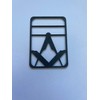 Generic Masonic Jewel/Medal Holder - Black Blazer Pocket Size -