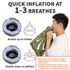 ONTYZZ Green Inflatable Air Seat Cushion Lightweight Inflatable Seat Stadium