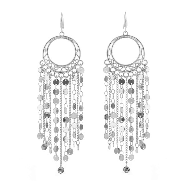 Bohemian Boho Tassel Dangle Drop Earrings for Women – Lightweight