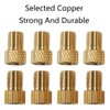 TopHomer 5 Pcs Bicycle Air Pump Value Adapter Brass Material