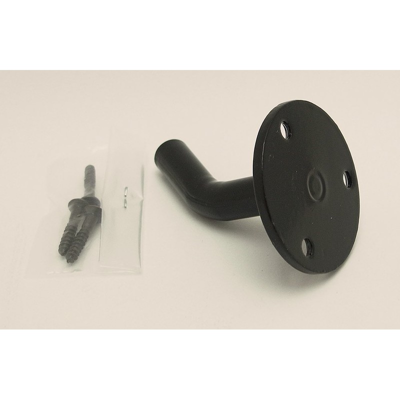 和気産業(Waki Sangyo) 和気作業 カラー丸型フック 掛ける 収納 インテリア 黒 BK-367