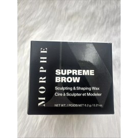 Morphe Cosmetics Supreme Brow Sculpting & Shaping Wax Clear 0.21oz / 6.2g NIB