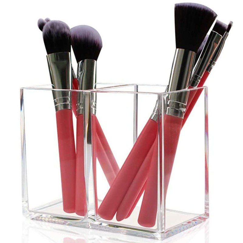 eKsdf Acrylic Pen Holder Brush Holder Makeup Box Makeup Holder