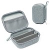 Bukere Travel Sunglasses Organizer Glasses Case, 3 Adjustable Slot for