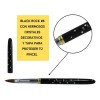 Pack De 2 Pinceles Kolinsky Black Rock 8 Uñas. Mc