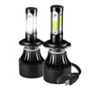 Kit 2 Focos Led Modelo H7 Luz Blanca De 4