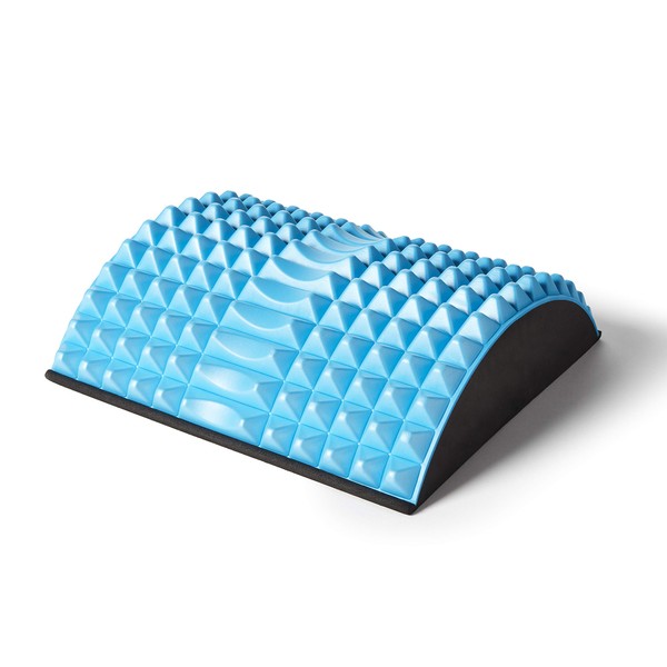 Kanjo FSA HSA Eligible Acupressure Back Pain Relief Pillow | Seat Cushion for Lower Back Lumbar Support & Back Stretcher for Lower Back Pain Relief | Also Helps Relieve Spinal & Tailbone Pain