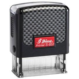 Shiny S-852 Customized Signature Stamp - Small Size - Choose from 15 Ink Colors