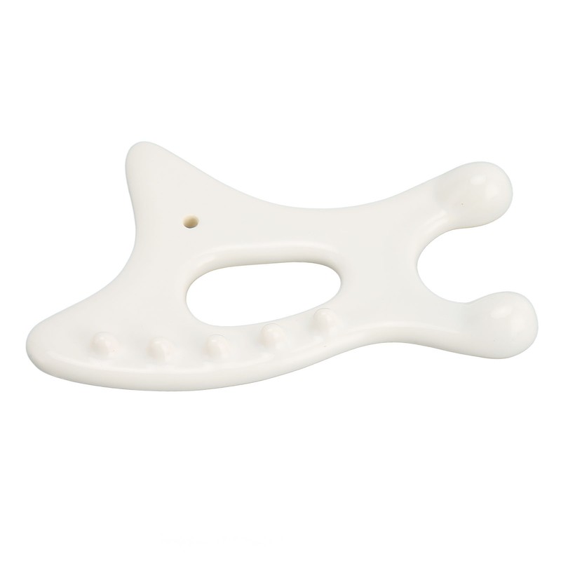 Ceramic Gua Sha Scraping Tool Ergonomic Rounded Edges Gua Sha