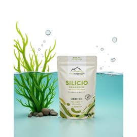 Wildmountain, Silicio Orgánico Suplemento Alimenticio Vegano Sin Azúcar 200gr
