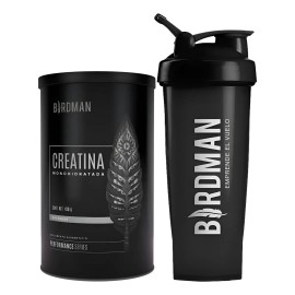 Birdman Creatina Monohidratada 90 Servicios  Shaker 600ml 