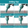 1/2 Inch (12mm) Diamond Hole Saw for Porcelain Tile &