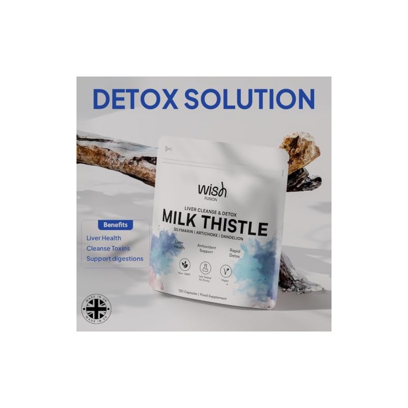 Liver Cleanse & Detox Supplement with Artichoke & Dandelion Complex