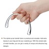 sourcing map Pack of 2 Semicircular Handbag Handle Frame, 4.8