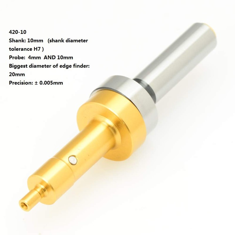 Precision Titanium non-magnetic mechanical Edge Finder center finder Touch point