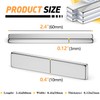 FINDMAG 4 Pack Magnets Bar, Rare Earth Magnet Heavy Duty,
