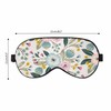 VNWOALU Vnwoalu Spring Flowers Sleep Eye Mask Lovely Floral Men