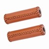 Handlebar Grips Three Color Retro Leather Bike Cover Grip for