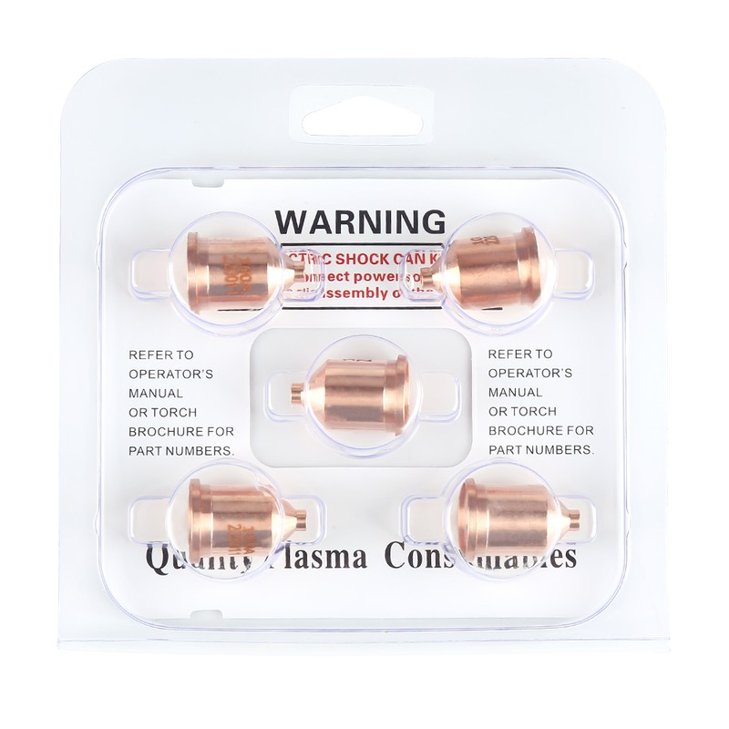 5 pcs/set 220011 Plasma Cutter Cutting Torch Consumables Nozzle Tips