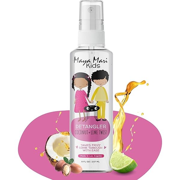 Kids Detangler Spray with Argan, Coconut and Lime Oils -