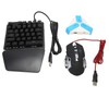 Keyboard Mouse Converter Combo Plug and Play Mobile Game Keypad