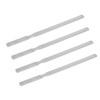 10pcs Stainless Steel Nail File 4 Sides Nail File Fine