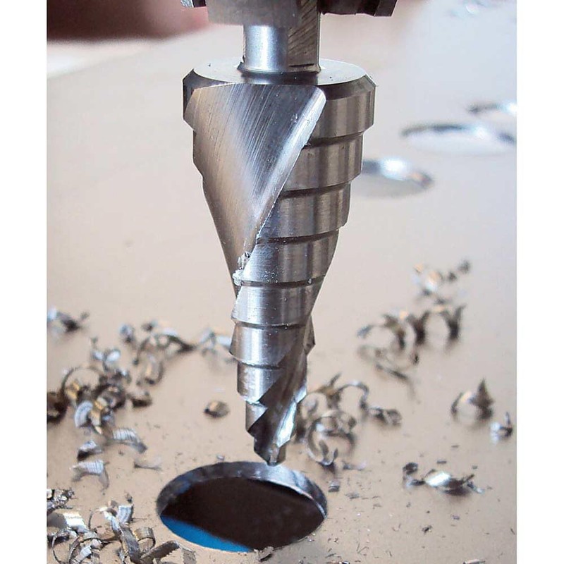 Bosch 2608587428 6/9/12.5/15.2/18.6/20.4/22.5/26/28.3/30.5/34/37 mm HSS Step Drill Bit