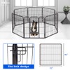 Pet Playpen 8 Panel 24”32”40” inch Indoor & Outdoor Folding