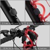 Bike Mount Compatible with AirTag, Waterproof Protective Holder Hides,Anti Theft