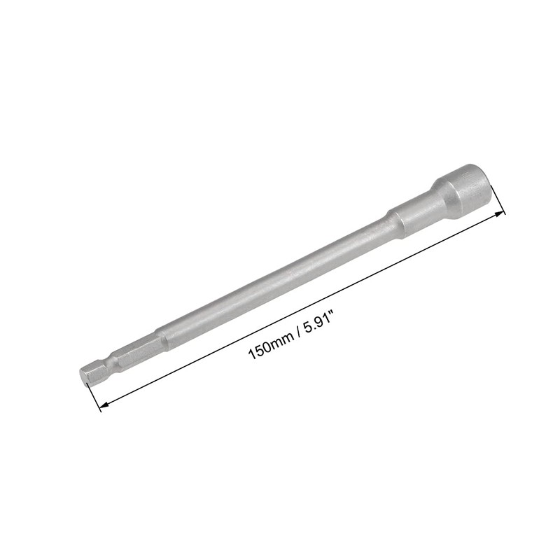 uxcell 1/4" Quick-Change Hex Shank 10mm Magnetic Nut Setter Driver