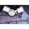 Lithonia Lighting OLF 2SH 40K 120 WH M4 2-Head Outdoor