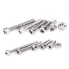 Hilitchi 420pcs M2 M3 Stainless Steel Hex Socket Head Cap