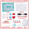 FREEBLOSS Crochet Set for Beginners Crochet Set Pastry Crochet for