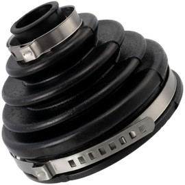 AERZETIX - C66776 - Gimbal Bellows + 2 Clamps - Installation: Both Sides of Front Axle, Wheel Side - Compatible with OE numbers 441498203AS, 701498203S