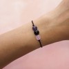 Healing bracelet with 3 crystal beads, Stone