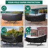 AKEfit Hammock Cover,400D Upgraded Waterproof Hammock Cover for 11-12 Ft