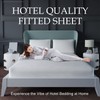 LivinEase Double Fitted Sheet -10inch(26cm) Deep Cotton Blend Fitted Sheets