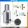 YINARONG 4 Pcs Threaded Tip Replacement Ultra Threaded Tip Repair