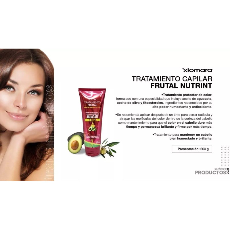 Nutrint Kit Xiomara Nutrint Tratamiento Frutal Aceite Revitalizador