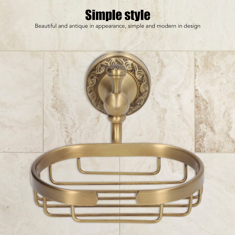 Wall Mounted Bathroom Soap Holder Antique Soap Basket Toilet Soap