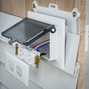 2 Pcs Recessed Outlet Box, DBHS1C-1 Low Profile Electrical Boxes,