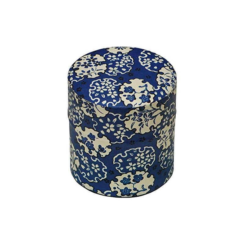 Yamako 79205 Tea Caddy Pokkan Flower Snow Wreath S 3.0