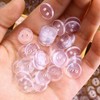 500 Pcs Clear Resin Buttons, Clear 2 Hole Buttons Transparent