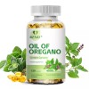 Oregano Oil Capsules - Natural Antibacterial & Immune Defense Boost