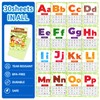 30PCS Letter Cognition Flash Cards for Kids,Reusable English Alphabet Flashcards