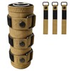 Dizetion 6" Coyote Brown Suppressor Cover, 2200°F Heat Resistant