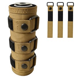 Dizetion 6" Coyote Brown Suppressor Cover, 2200°F Heat Resistant